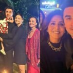 Ranbir kapoor and Alia Bhatt's New Year's Celebration.