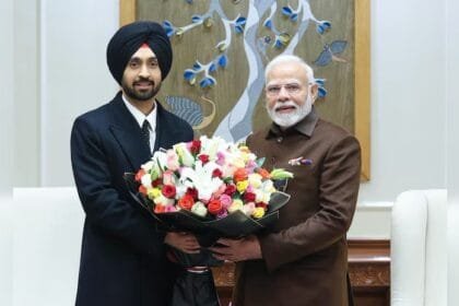 Diljit Dosanjh meets PM Narendra Modi