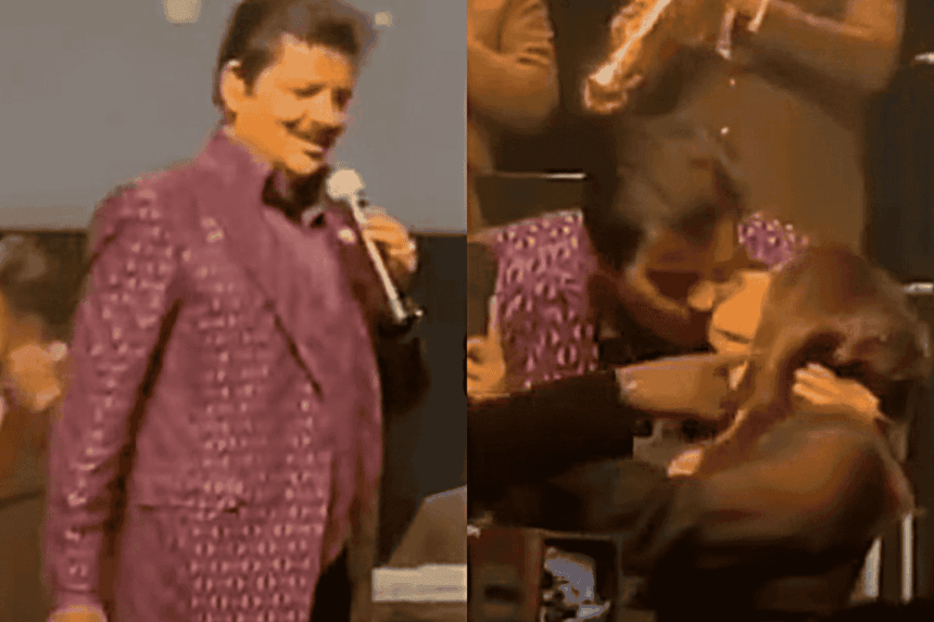 Udit Narayan concert viral video