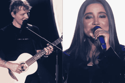 Ed Sheeran and Shilpa Rao’s Epic Crossover: Singing Chuttamalle in Telugu. Bollywood actress Janhvi Kapoor reacted to this.