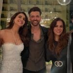 Discover update on Hrithik Roshan at the Roshan family's grand celebration with Rekha and War 2 is likely to be announced soon.