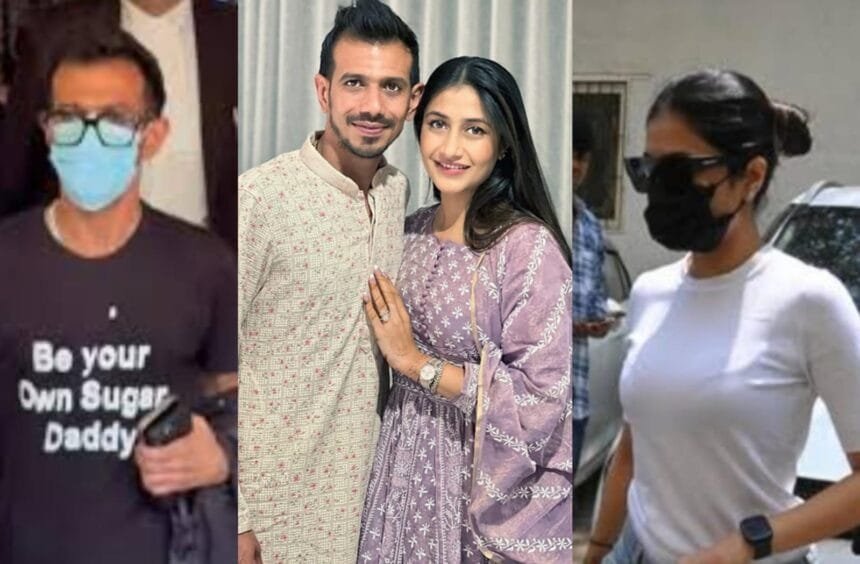 Yuzvendra Chahal and Dhanashree Verma