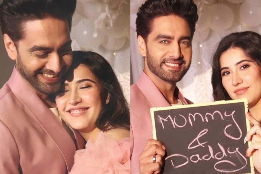 Rohit Purohit with Wife Sheena Bajaj