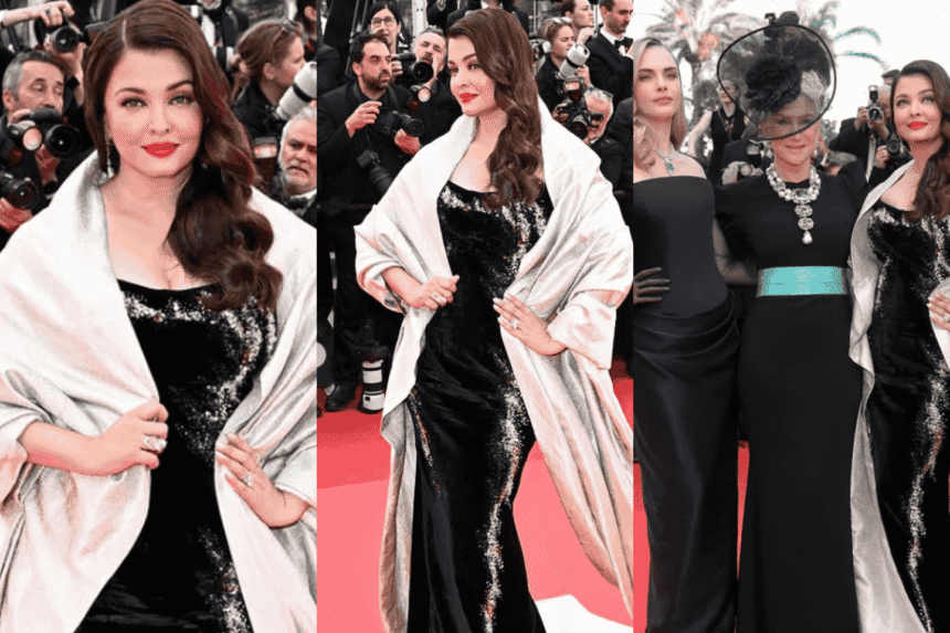 Aishwarya Rai Bachchan Shines Through a Wardrobe Mishap at Cannes 2025 with Grace and Glamour