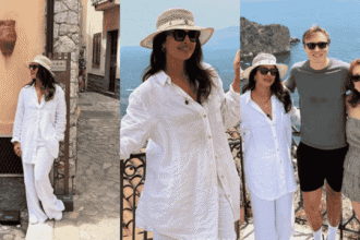 Priyanka Chopra's Taormina Getaway: Sun, Food, and Joyful Vibes – See Pics