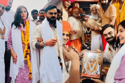 Anushka Sharma and Virat Kohli's Spiritual Journey to the Hanuman Garhi Temple