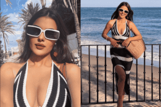 Priyanka Chahar Choudhary Serves Beachside Glam with Effortless Elegance