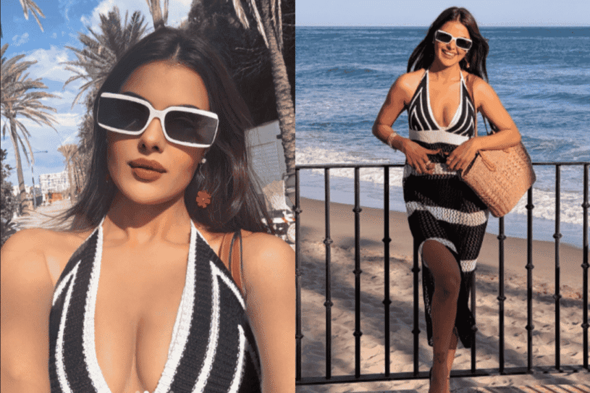 Priyanka Chahar Choudhary Serves Beachside Glam with Effortless Elegance