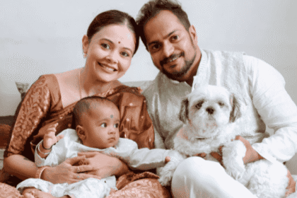 Devoleena Bhattacharjee Reveals Son Joy’s Face on Annaprashan Ceremony