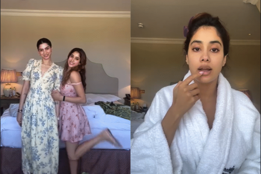 Janhvi Kapoor Shares London Diaries With Khushi Kapoor and Shikhar Pahariya in 30 Seconds