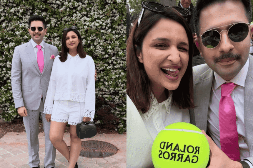 Parineeti Chopra and Raghav Chadha Cheer from the Stands as Carlos Alcaraz Wins French Open 2025