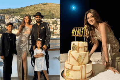 Shilpa Shetty Turns 50 in Style: A Golden Yacht Birthday Bash to Remember