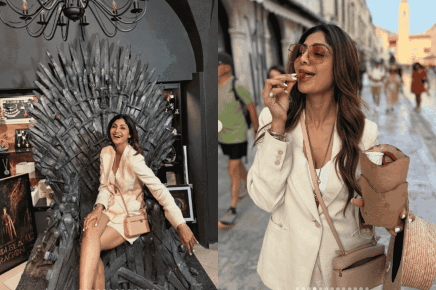 Shilpa Shetty had a Magical Birthday Week in Dubrovnik
