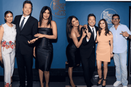 Priyanka Chopra Stuns in LBD During ‘Heads of State’ Promotions on Jimmy Fallon Show
