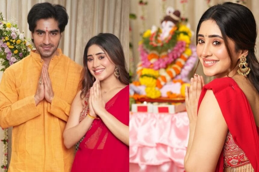 Shivangi Joshi Ganesh Chaturthi Celebration