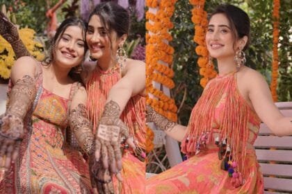 Shivangi Joshi At Sister's Mehendi
