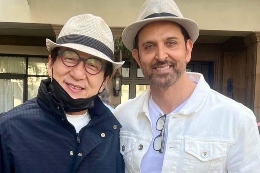 Hrithik Roshan And Jackie Chan