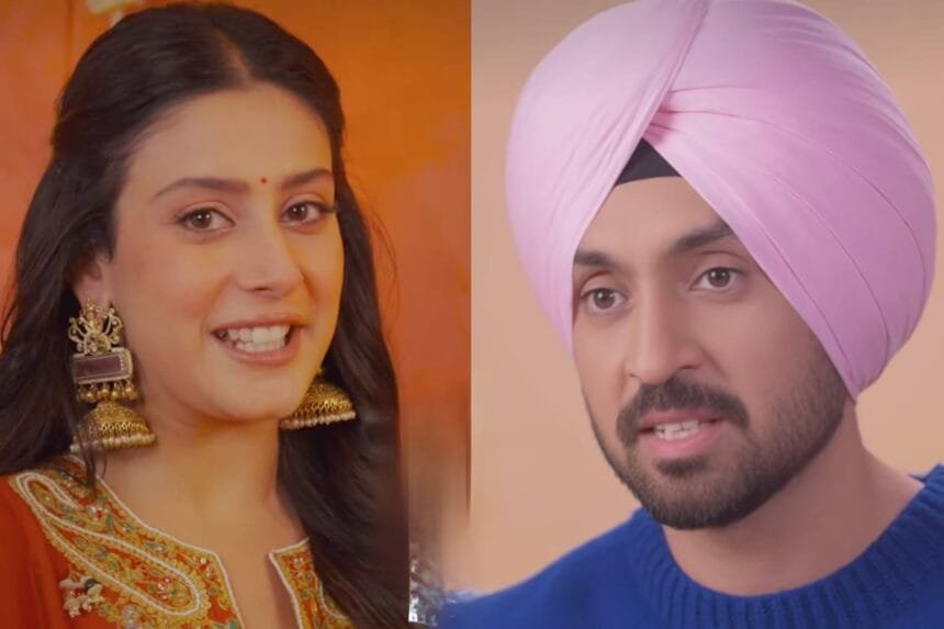 Diljit And Isha Malviya