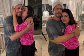 Shah Rukh Khan And Farah Khan