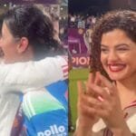 Palak Muchhal and Smriti Mandhana