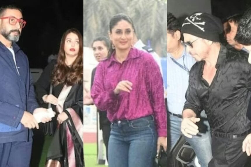 Bollywood Celebs at School Play