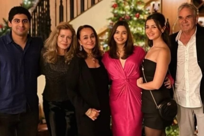 Alia Bhatt Christmas Party