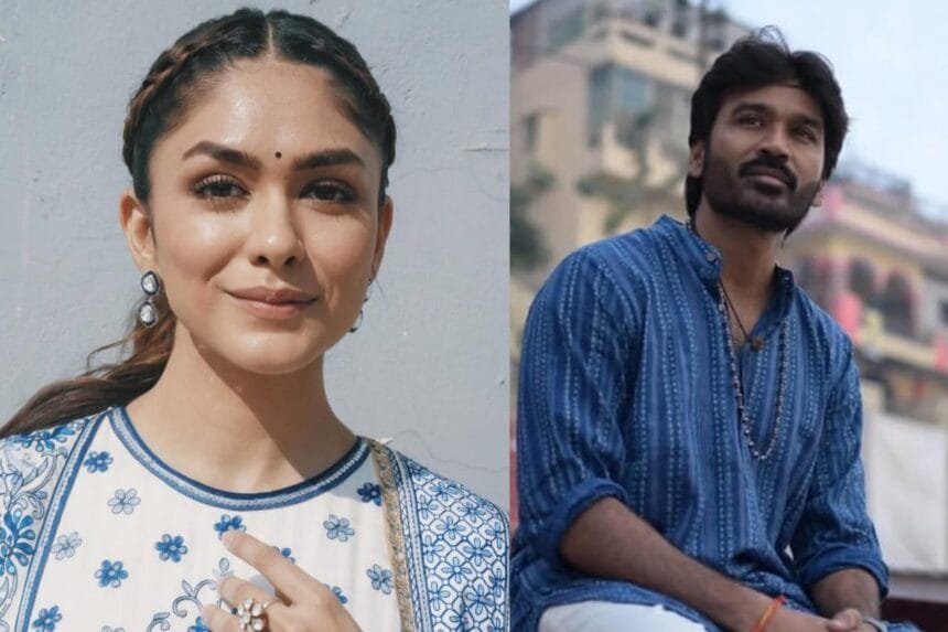 Dhanush and Mrunal