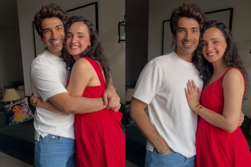 Sanaya Irani and Mohit Sehgal r